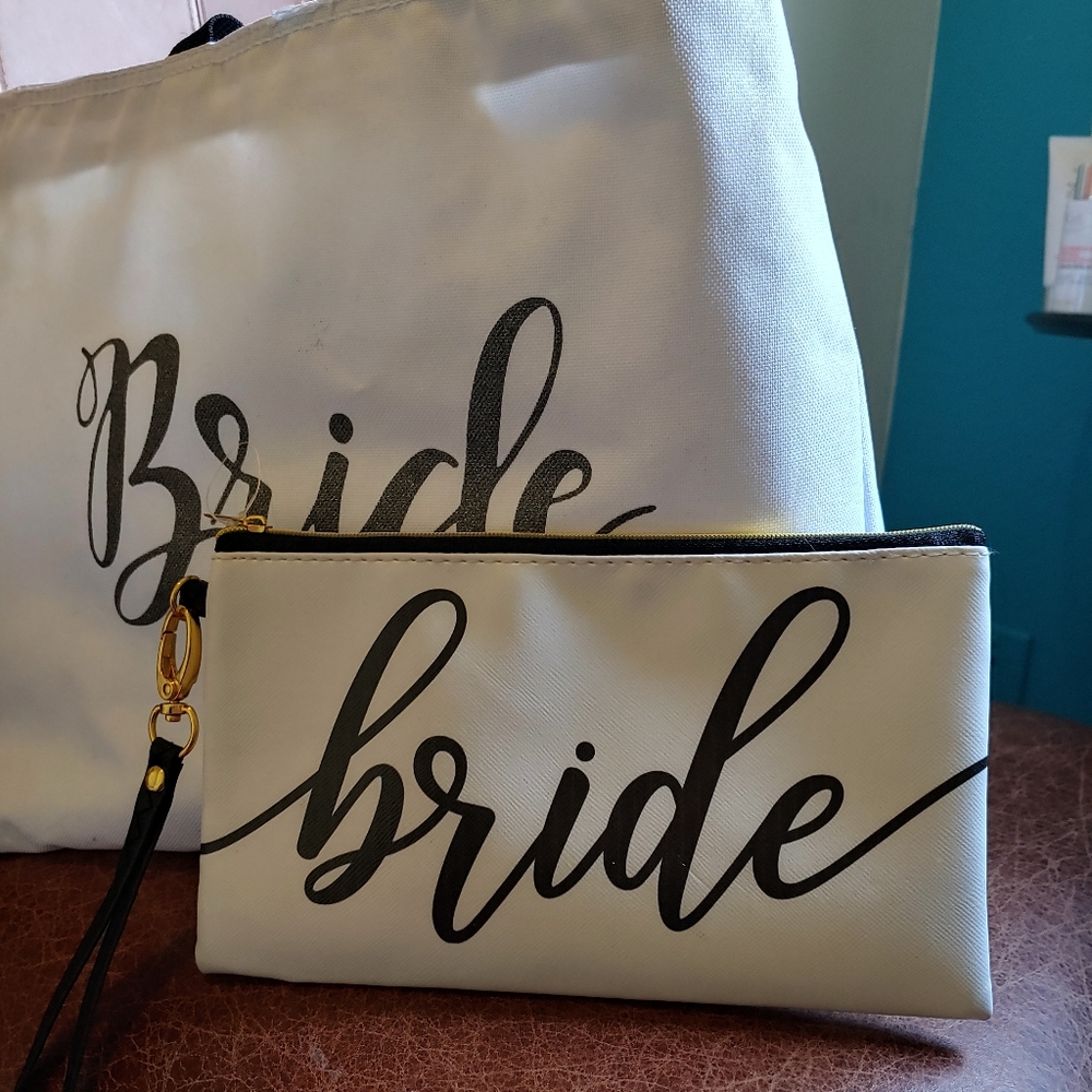 Tote bag and cosmetic bag